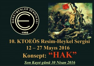 10.KTOEÖS Resim Heykel Sergisi 2016
