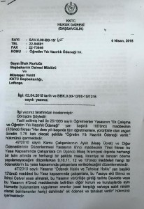 Savcılık gorusu 1