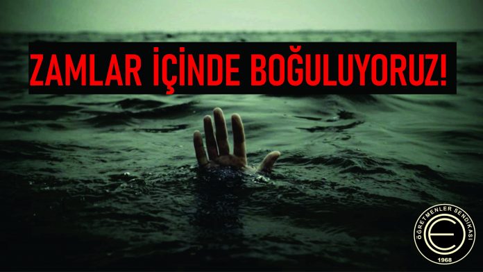 Zamlar İçin Boğuluyoruz Manşet
